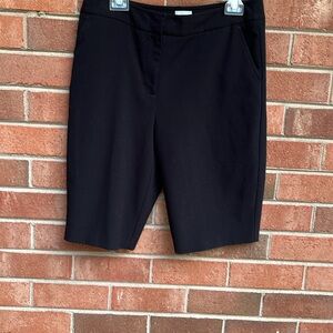 Chico’s black shorts in a size 10 or 1.5 in Chico’s size.